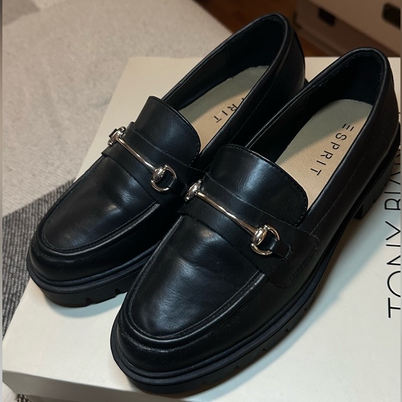 Esprit Shoes - ESPRIT women’s black loafers